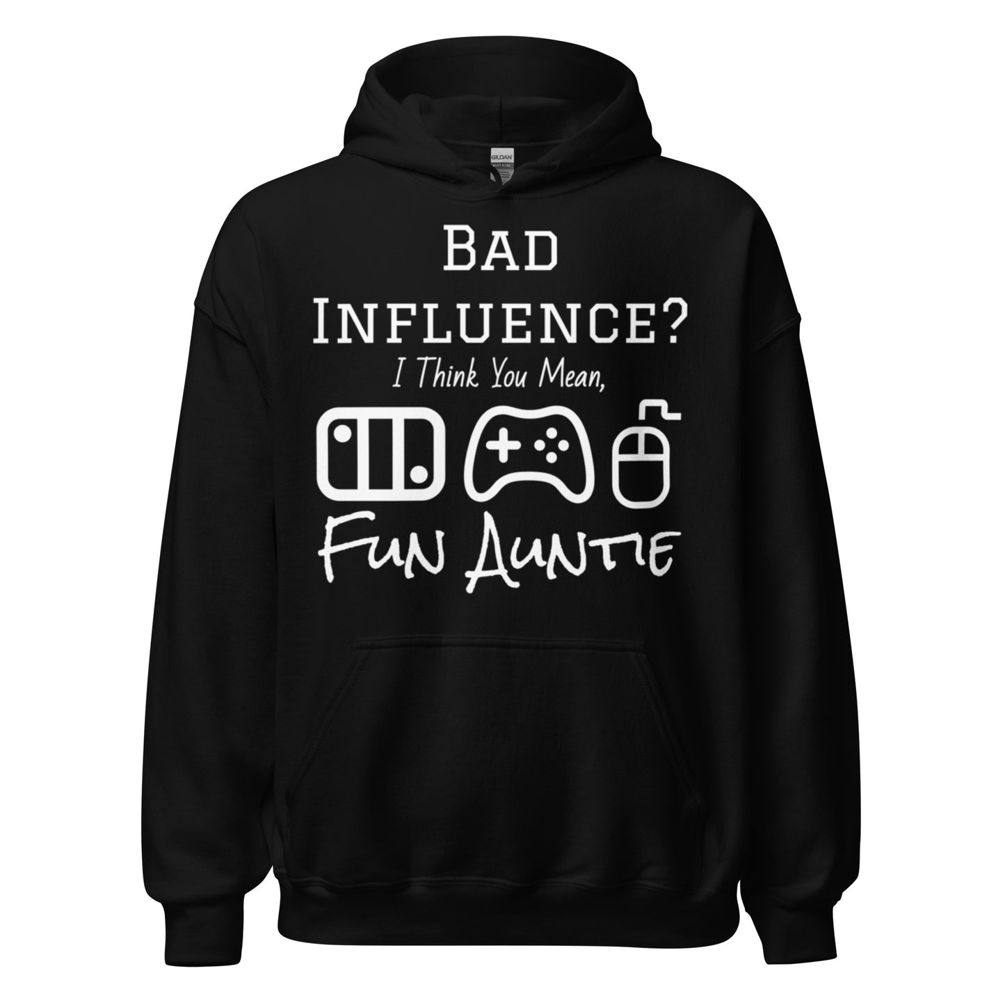 Gamer Auntie - Black Hoodie - All Inclusive Player