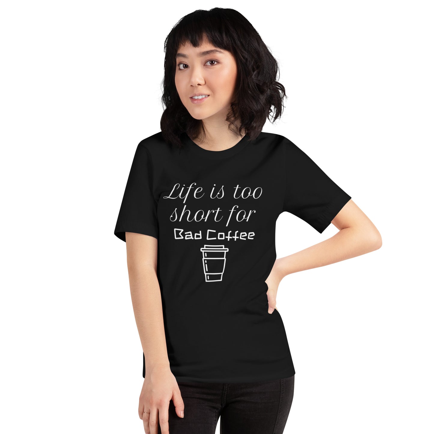 Bad Coffee - Black T-Shirt