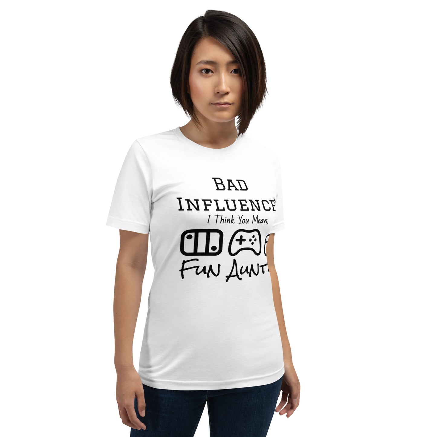 Gamer Auntie - White T-Shirt - All Inclusive Player