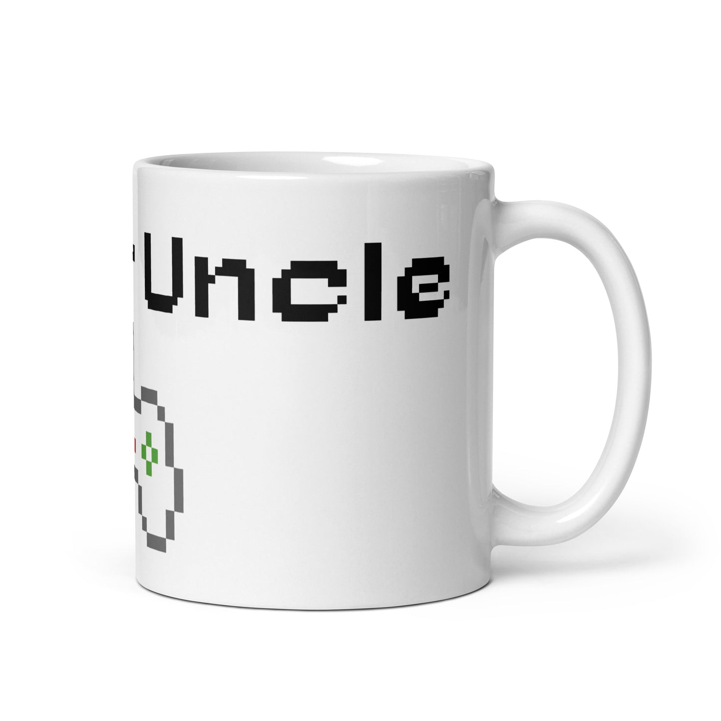 Gamer Uncle - Glossy White Mug