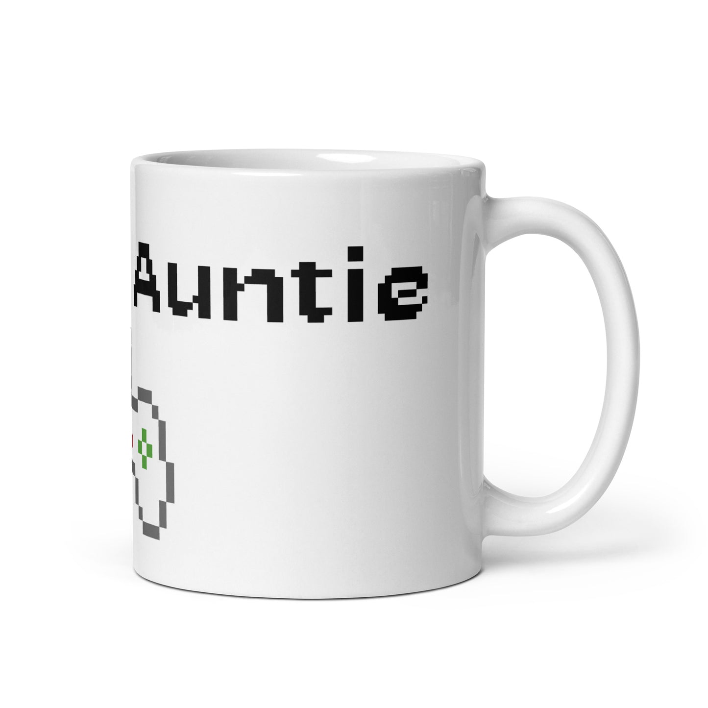 Gamer Auntie - White glossy mug