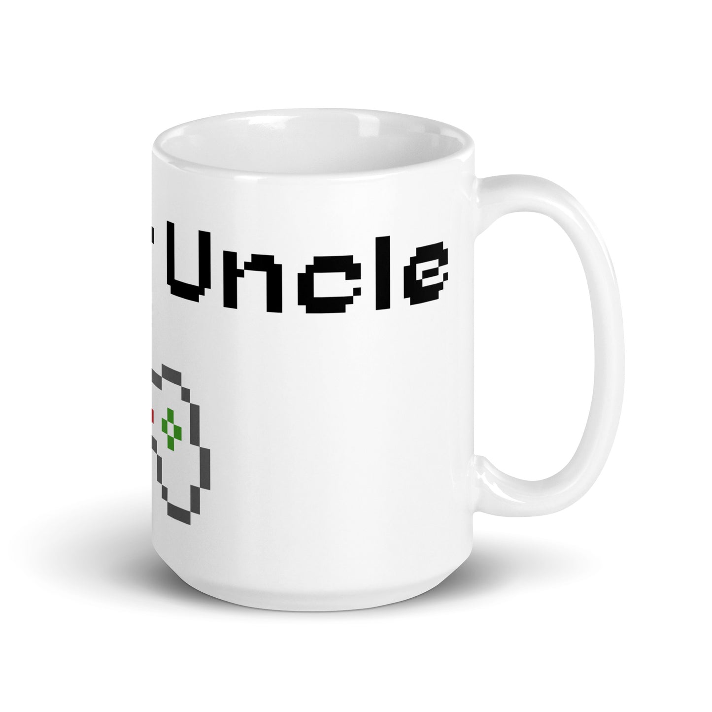 Gamer Uncle - Glossy White Mug