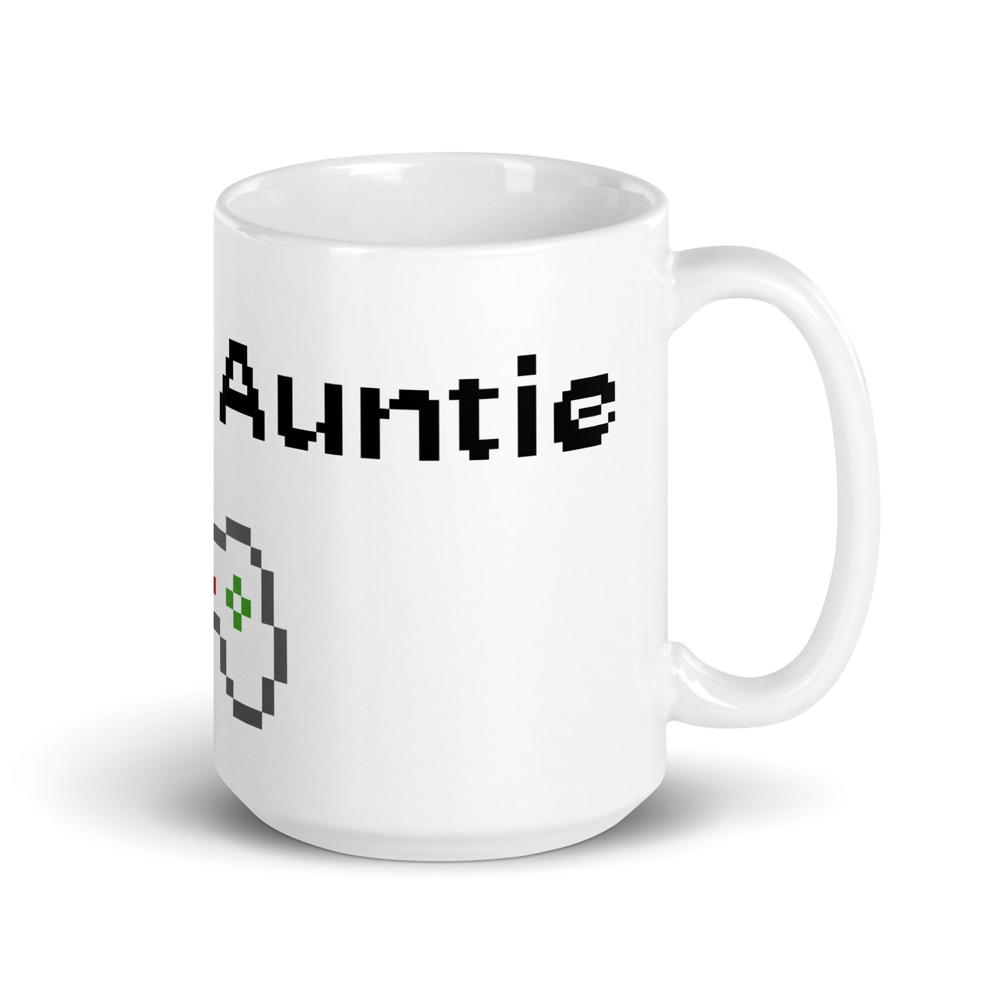 Gamer Auntie - White glossy mug