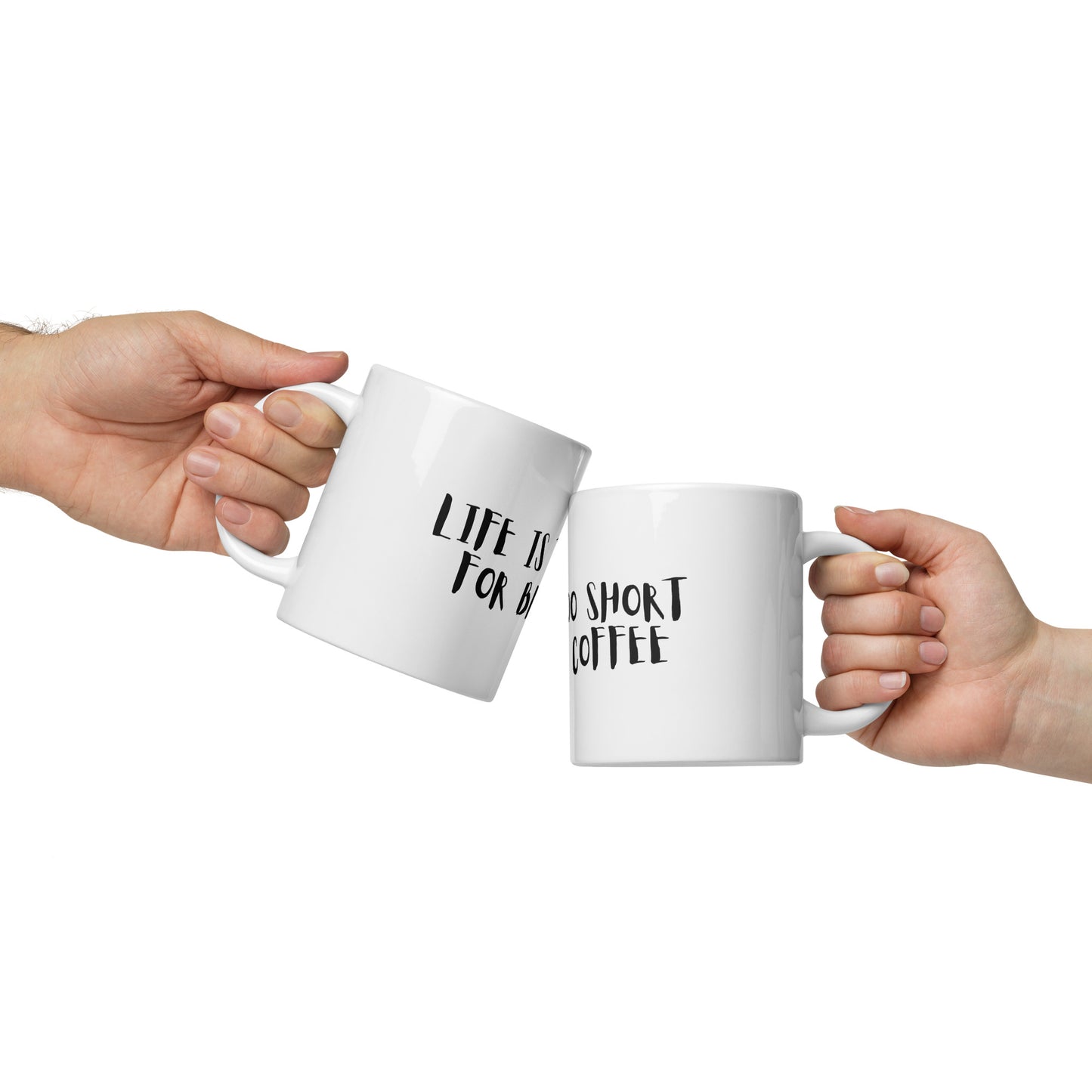 Bad Coffee - White glossy mug