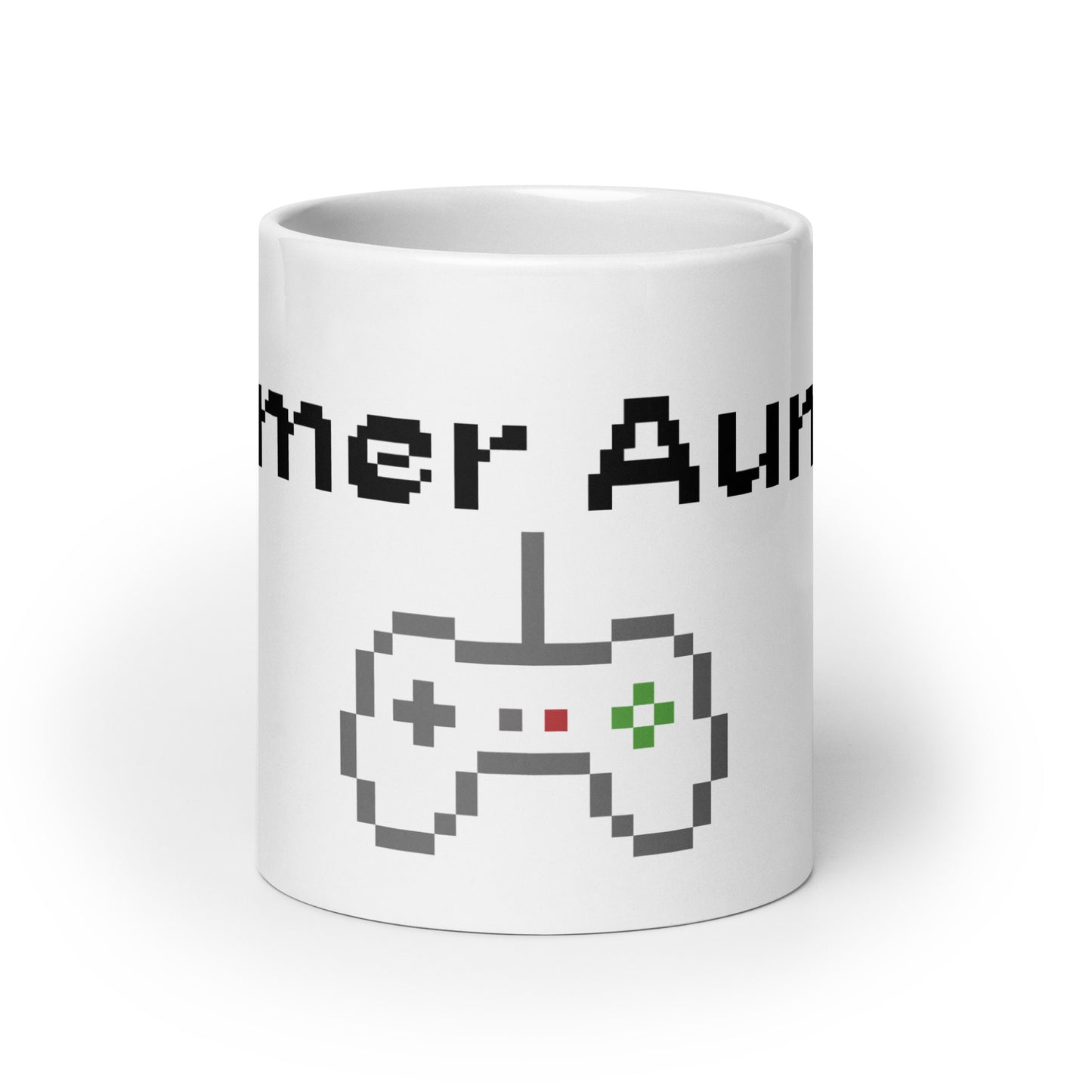 Gamer Auntie - White glossy mug