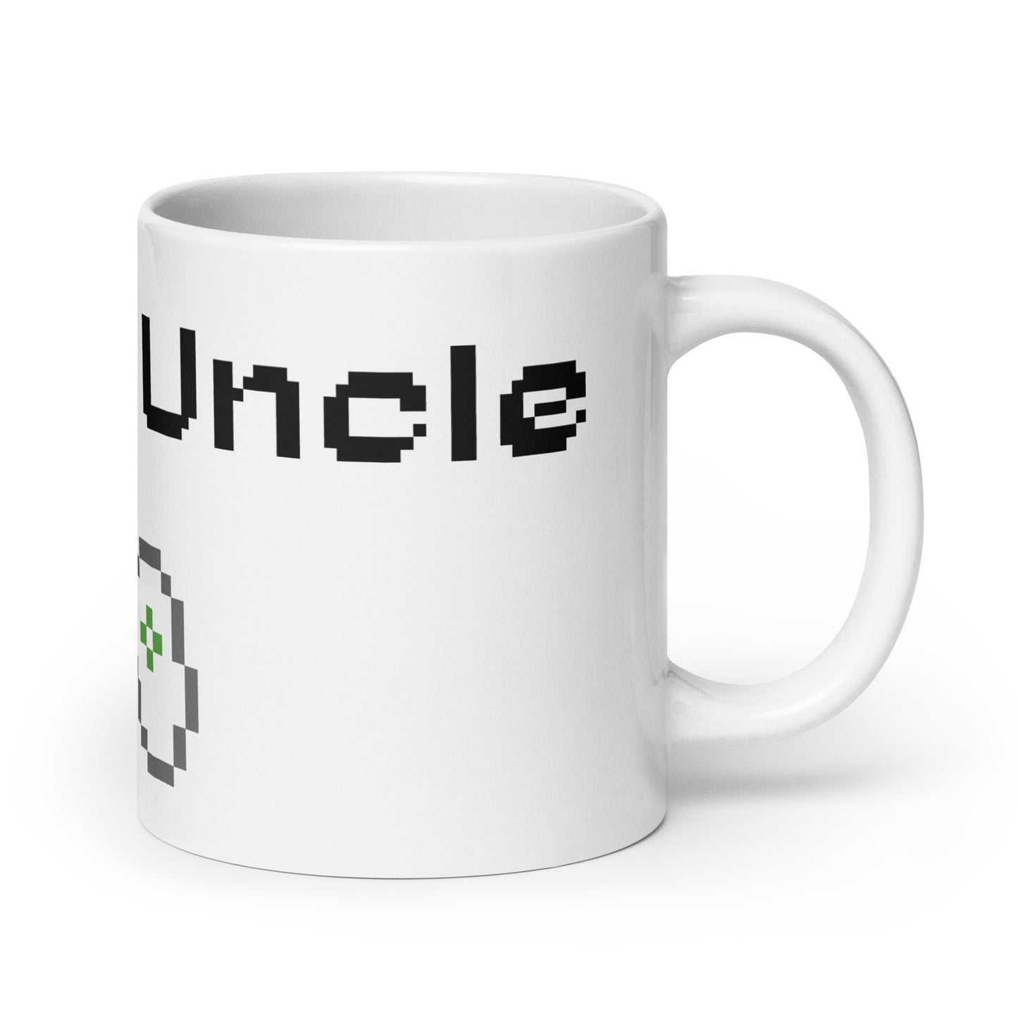 Gamer Uncle - Glossy White Mug