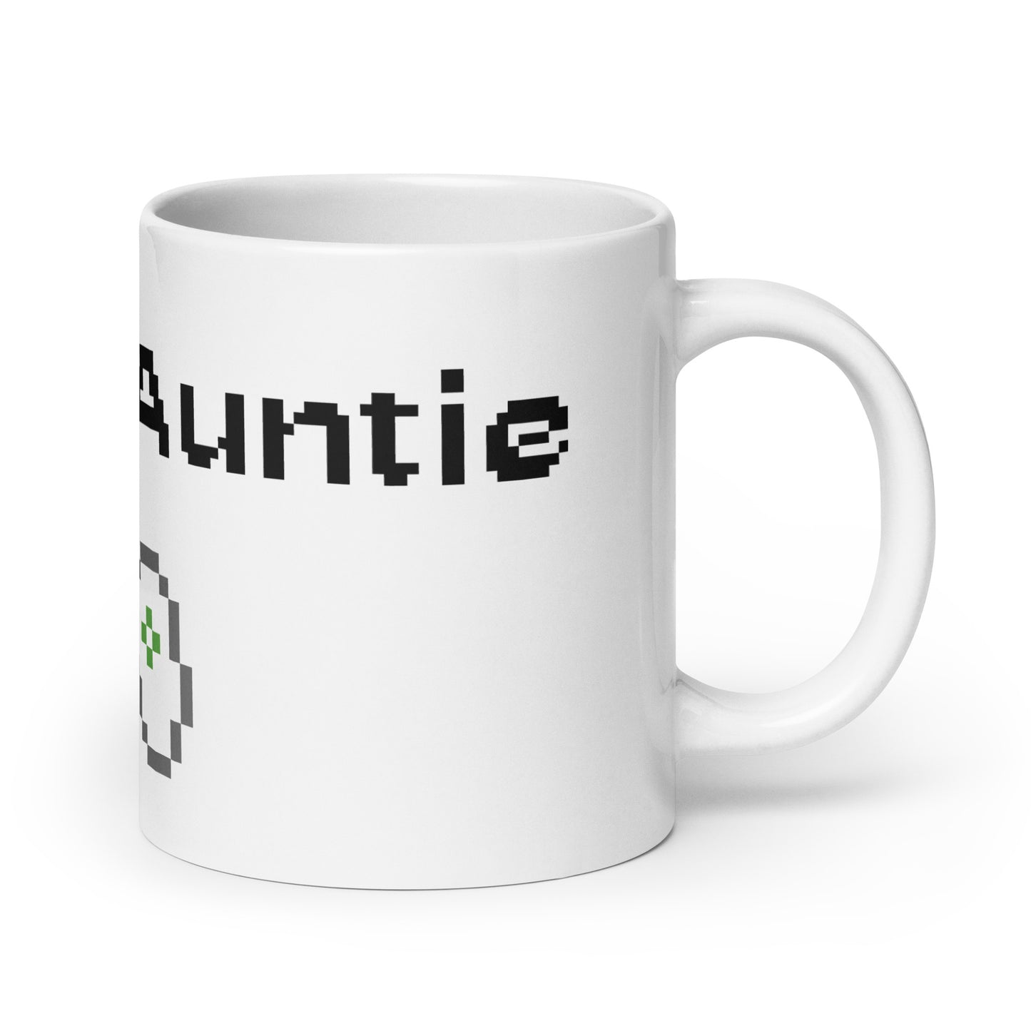 Gamer Auntie - White glossy mug